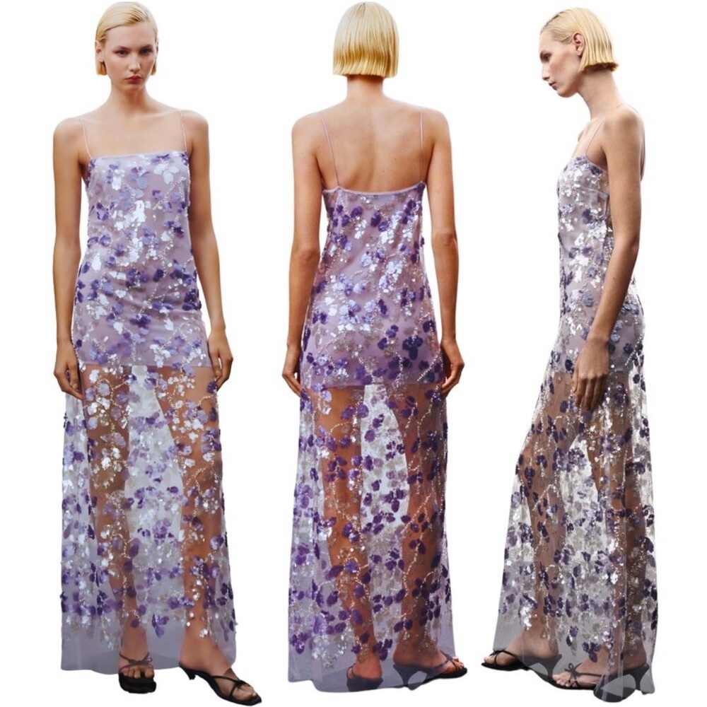 Mango sequin dress